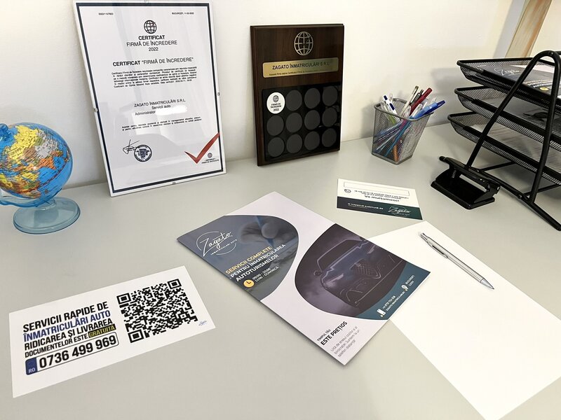 Inmatriculare auto Bucuresti cu Zagato 399lei in Bucuresti si Ilfov